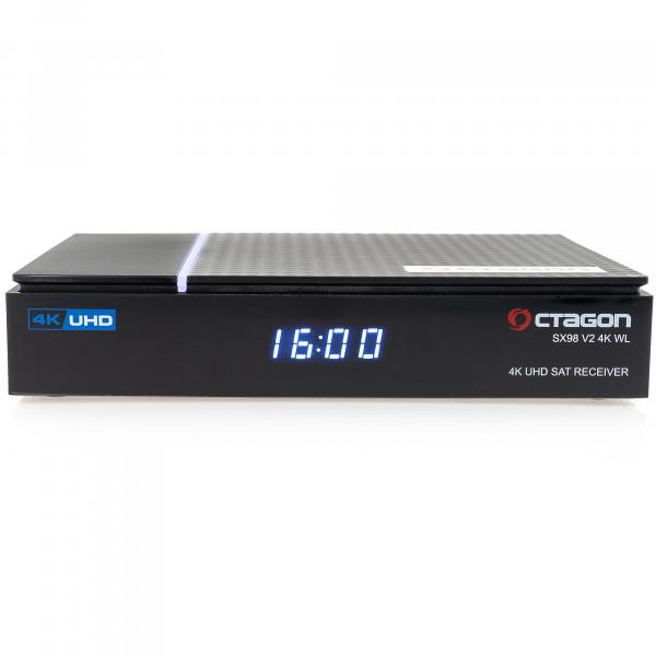 OCTAGON SX98 V2 4K UHD S2+IP 5G Wi-Fi 1xDVB-S2 Linux Smart TV Sat Receive